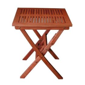 Wood Outdoor Folding Bistro Table