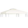 Gazebo Cover Canopy Replacement 1 oz/ftÂ² Cream White 9.8'x9.8'