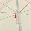 Outdoor Parasol with Steel Pole Sand 70.9"