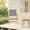 Patio Chairs 2 pcs Solid Acacia Wood