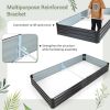 Large Outdoor Metal Planter Box for Vegetable Fruit Herb Flower