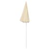 Outdoor Parasol with Steel Pole Sand 70.9"