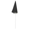 Outdoor Parasol with Steel Pole Anthracite 70.9"