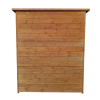 XWT011 WOODENSHED Natural for backyard garden big Tool storage Flat roof tool room 63.58"X 24.6"X 53.15"