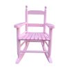 Children's rocking light pink chair- Indoor or Outdoor -Suitable for kids-Durable