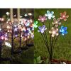 Flower Color Changing Light Garden Solar Stake Light