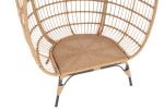 Outdoor Garden Rattan Egg Swing Chair Hanging Chair