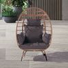 Outdoor Garden Rattan Egg Swing Chair Hanging Chair