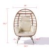 Outdoor Garden Rattan Egg Swing Chair Hanging Chair